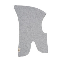 Uldstrik Balaclava Vindstop - Light grey melange