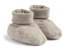 Lei Uld Fleece Futter - Khaki melange