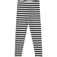 Fro Uni Rib Leggings - Indigo stripe