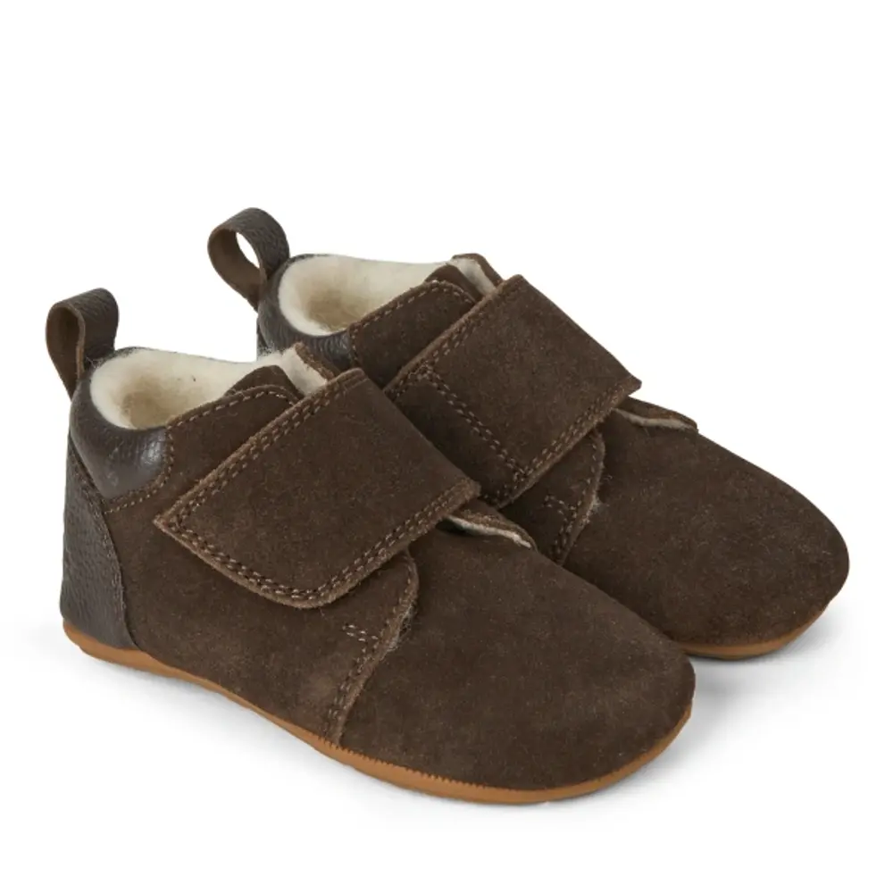 Bundgaard Teddy Hjemmesko - Dark Brown - 20