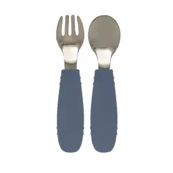 Tiny Tot Bestik - 2 Dele - Sky Blue