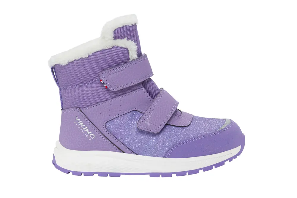 Equip Glitter Warm WP 2V Vinterstøvler - Violet - 26