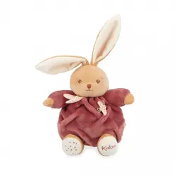Chubby Rabbit Burgundy 17cm