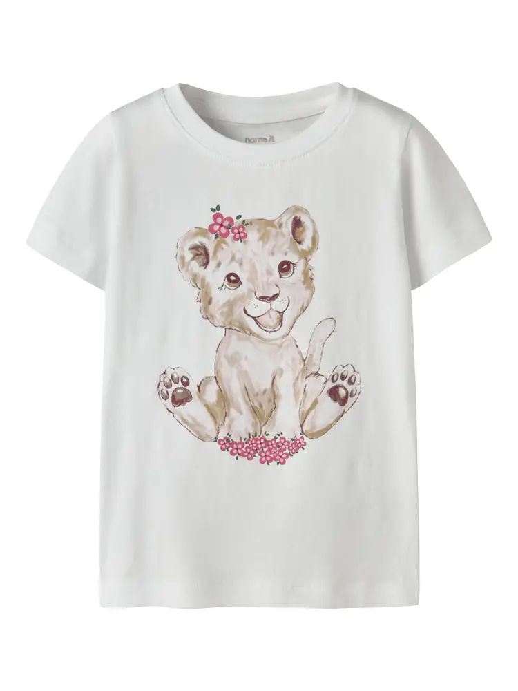 Name It T-shirt - NmfHeata - Bright White