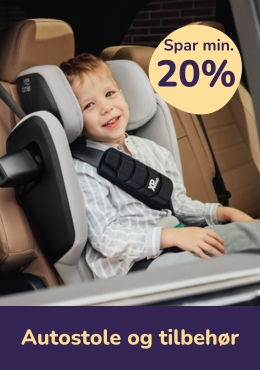 Medlemstilbud denne weekend: spar 20% på masser af autostole