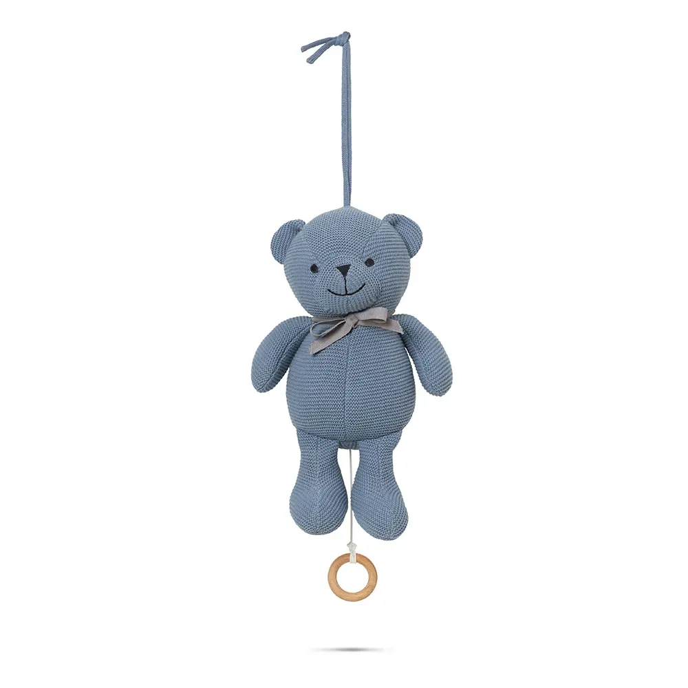 Bamse med Musik - Misty Blue billede