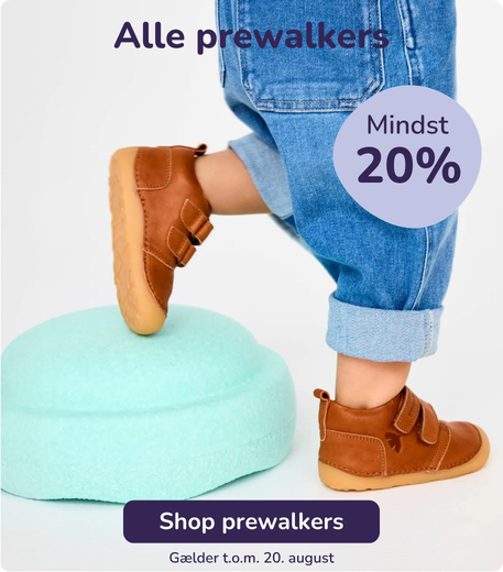 Spar mindst 20% på prewalkers