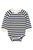 The New Siblings Volker Langærmet Body - Navy Blazer Striped