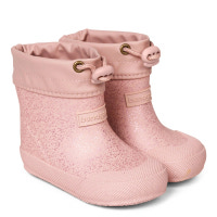 Bundgaard Malik Gummistøvle - Vintage Rose Sparkle