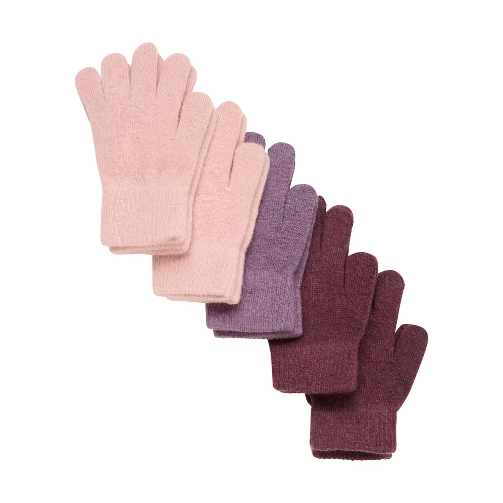 Magic Handsker 5-Pak - Misty Rose - 3-6 ÅR