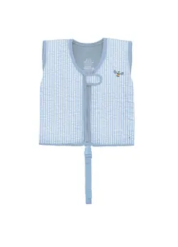 Svømmevest med strop - Seersucker - Honeybee - Blue - 1-3 ÅR