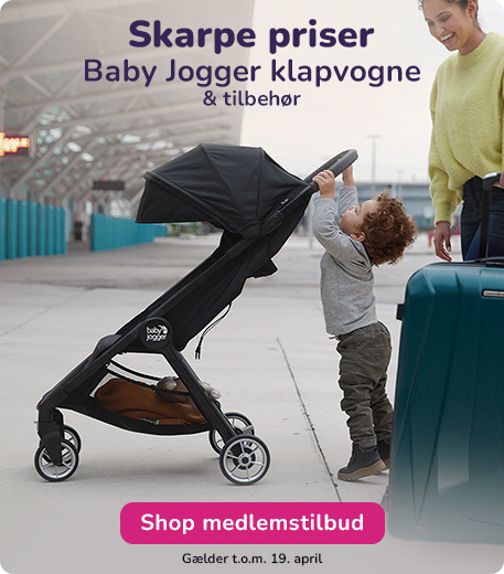 Skarpe priser på Baby Jogger klapvogne og tilbehør