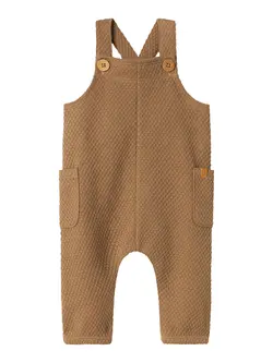 Lil' Atelier Overalls Sepia Tint Med Lommer - Str. 1m 56cm