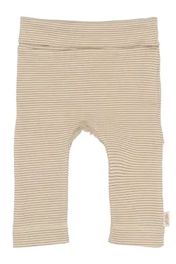 Dian Fold leggings - Pure Cashmere/Dark Off White - 68 CM