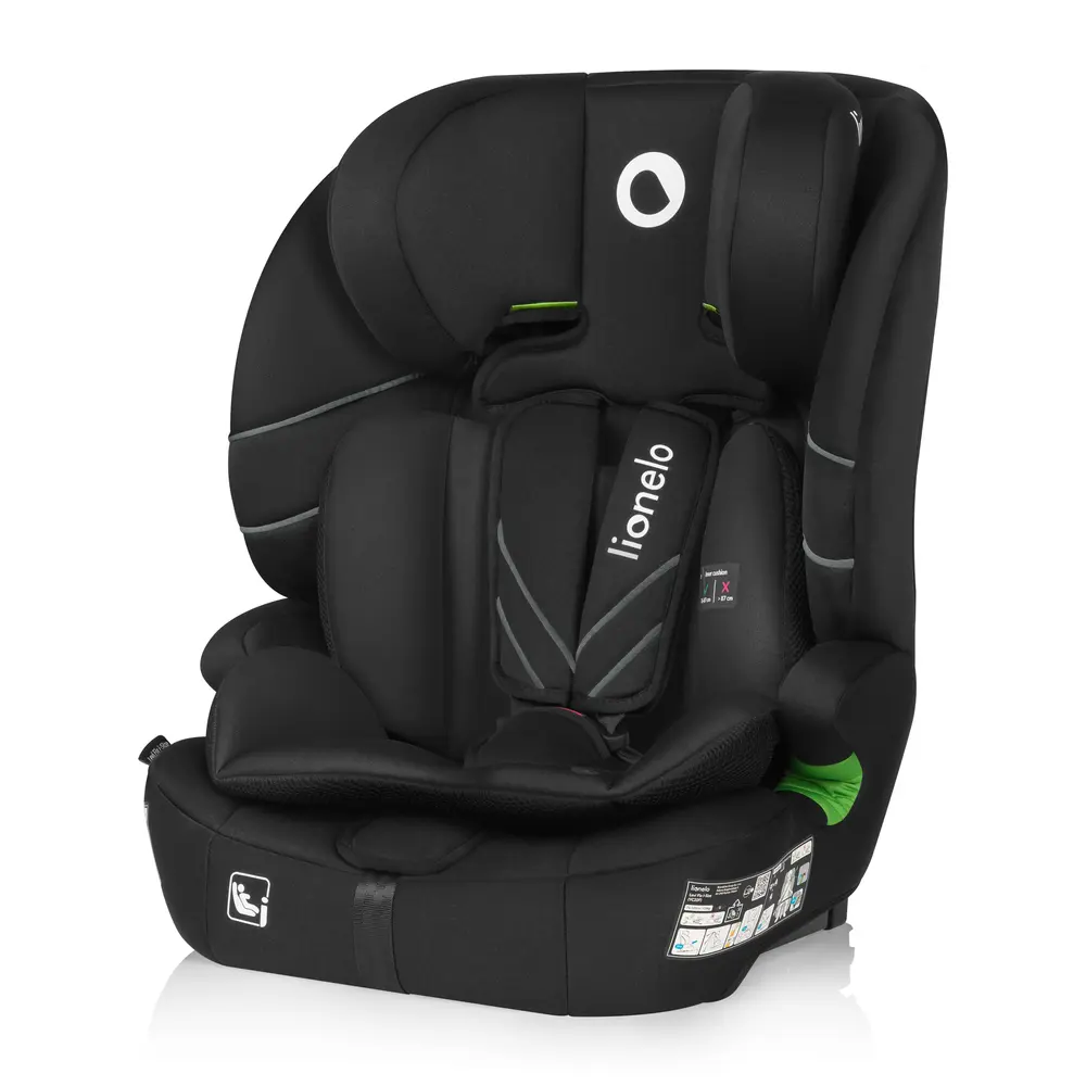 Lionelo Levi Fix i-Size Autostol Black Carbon