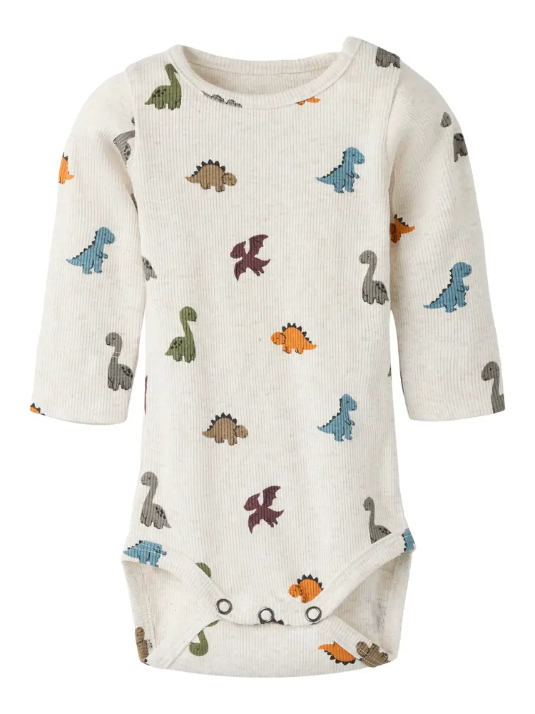Name It Otilian Langærmet Slim Body - Peyote Melange - 74