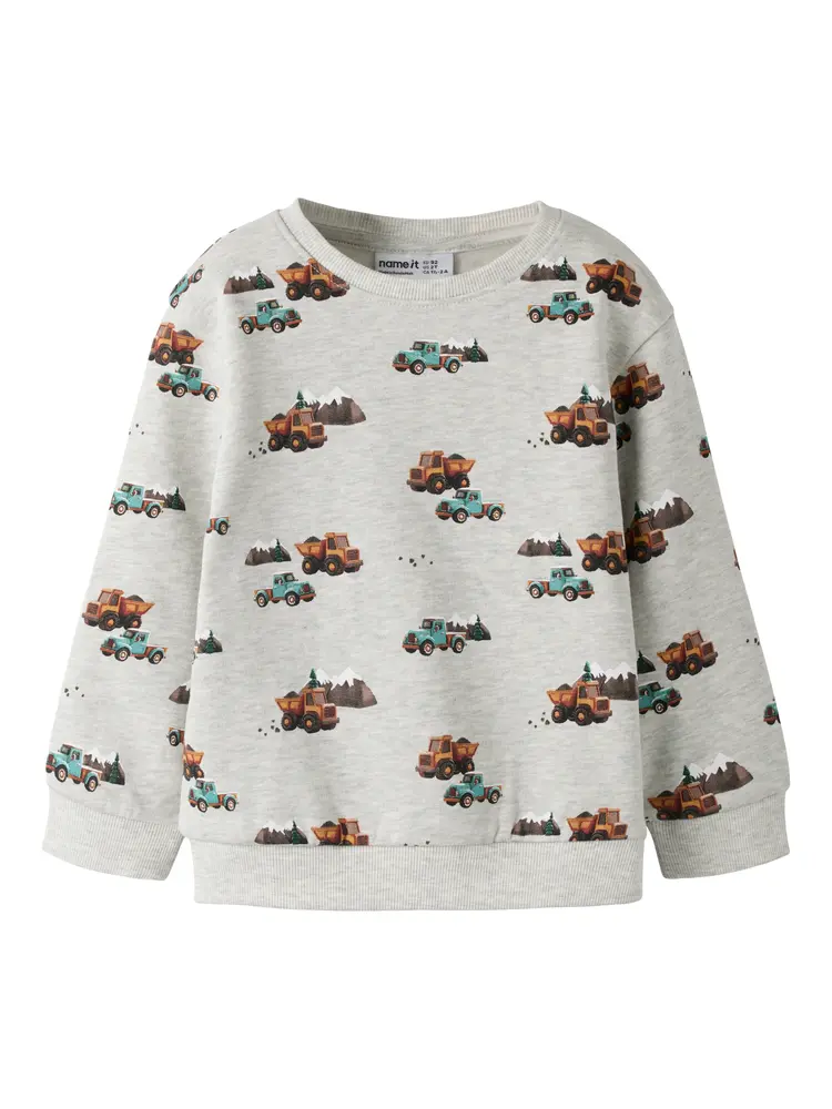 Name It Onikian Sweatshirt - Light Grey Melange - 104
