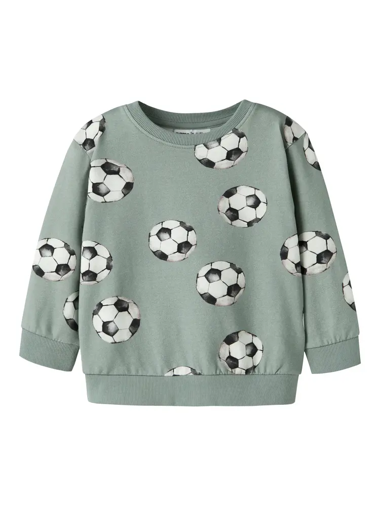 Name It Louie Sweatshirt - Green Milieu - 104