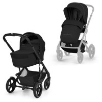 Cybex Talos S Lux Inkl. Foldbar Liggedel - Moon Black