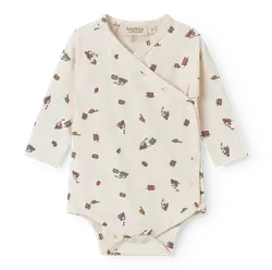 MarMar Slå-om Body l/æ - Bomuld/Modal - Belito - Trains
