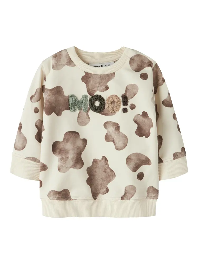 Name It Larry Sweatshirt - Antique White - 68