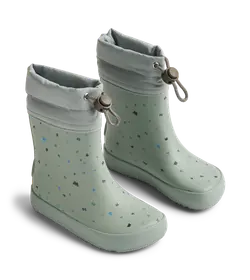 Zerro Barefoot Termo Gummistøvle - Light flint letters - 30