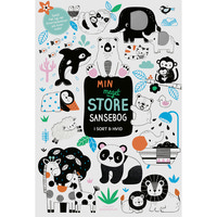 Room2play - Min Meget Store Sansebog - I Sort & Hvid