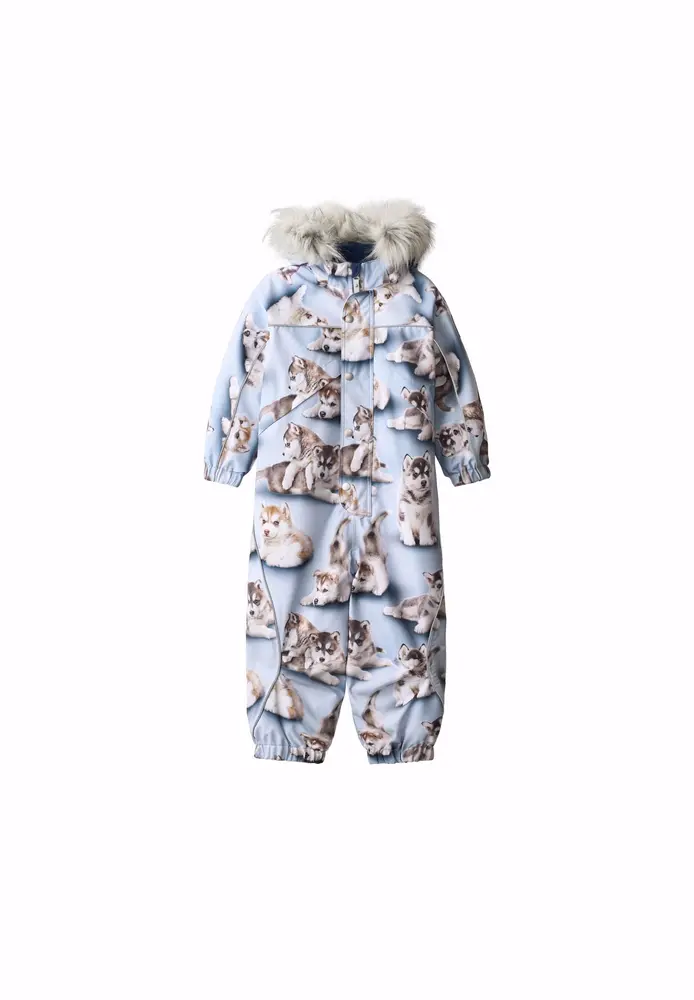 Molo Polaris Fur Flyverdragt - Husky Cubs - 104