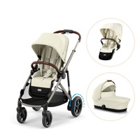 e-Gazelle søskendevogn - Seashell Beige