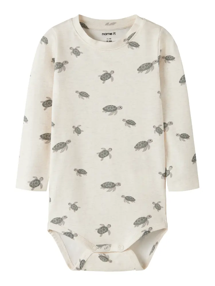 Name It Jamie Langærmet Body Peyote Melange 50