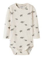 Name It Jamie Langærmet Body - Peyote Melange