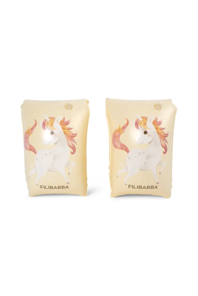 Filibabba - Badevinger Til Børn - Alfie - 3-6 år - Unicorn Shores