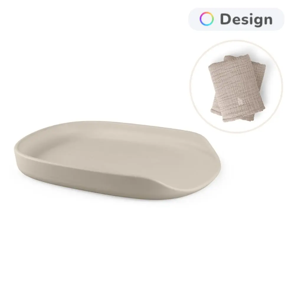 Sebra Puslepude Pur Inkl. Pusleunderlag - Beige