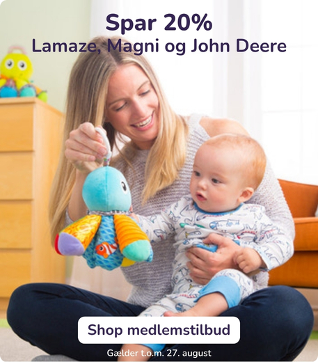 Spar 20% på legetøj fra Lamaze, Magni og John Deere