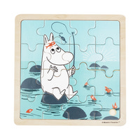 Moomin - Framed Wooden Puzzle - Fishing