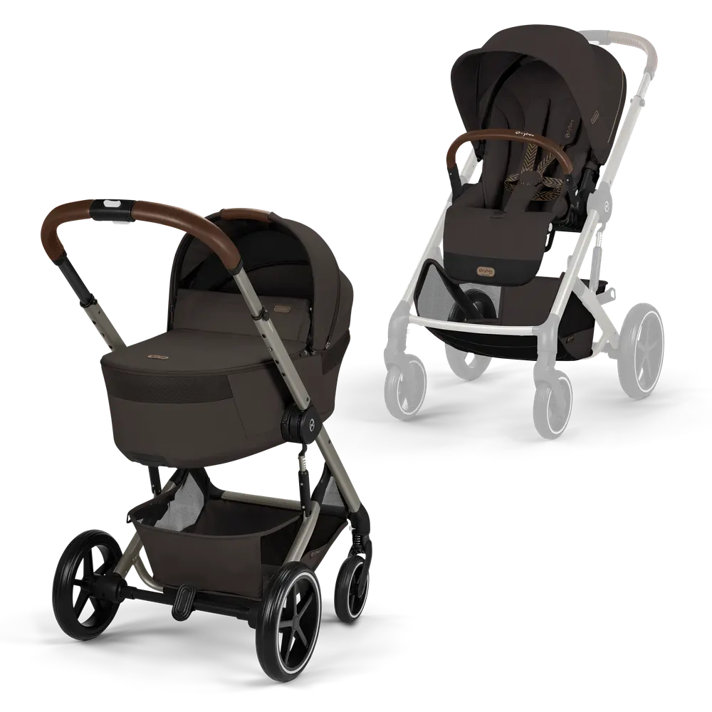Cybex Balios S Lux Inkl. Foldbar Liggedel - Chocolate Brown