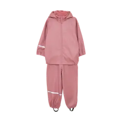 CeLaVi Regntøj m. Seler - PU - Nostalgia Rose m. Glitter