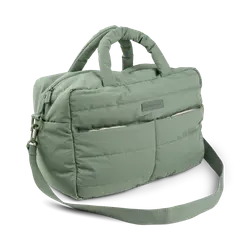 Quiltet pusletaske - grøn