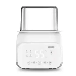 Neno - Vita Sterilisator Og Flaskevarmer - Plads Til To Flasker