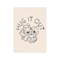Plakat - Disney - Stitch og Engel 30x40