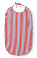 MarMar Copenhagen Bib Spiseforklæde - Blue Red Stripes