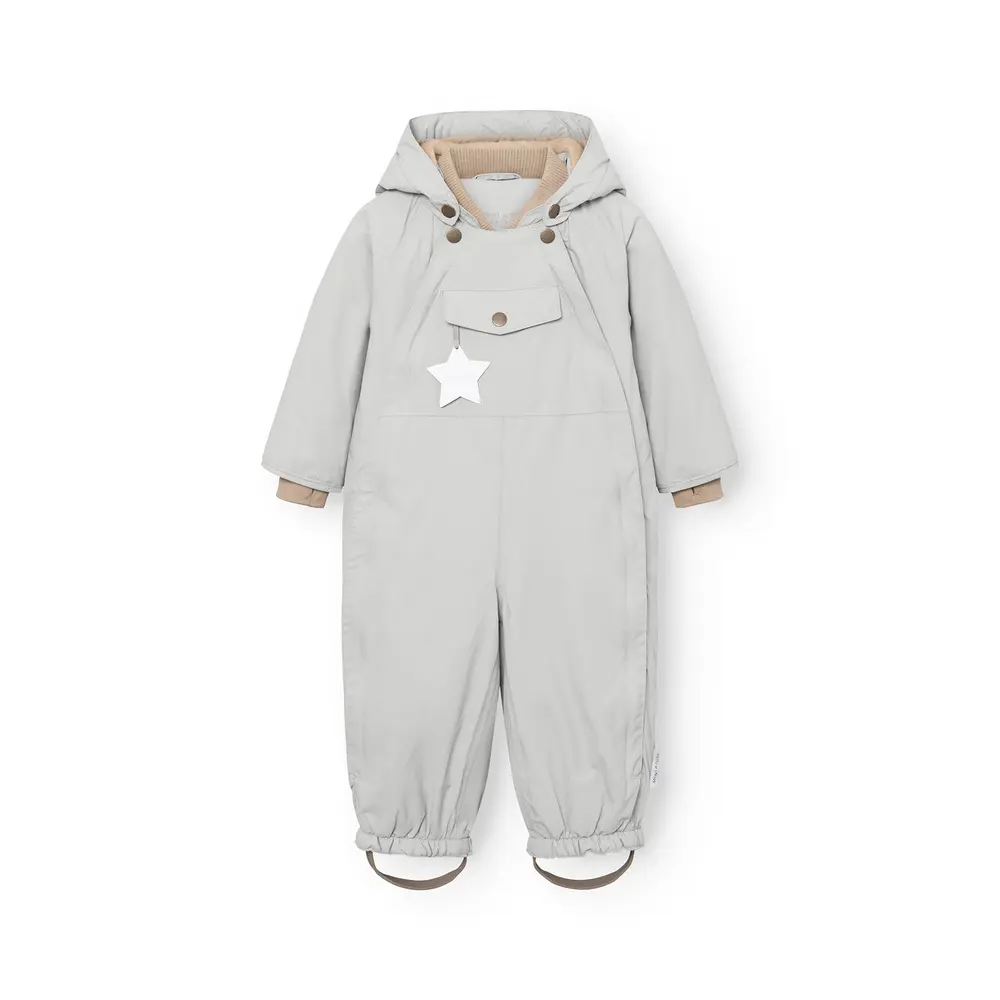 Matwisti Fleeceforet Flyverdragt - Puritan grey - 80