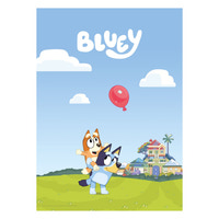 Plakat - Bluey - Ballon 30x40