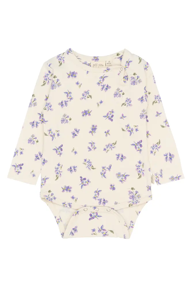 Petit Piao body l/æ - PpStar - Eggnog Viola AOP