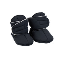 Baby Booties - Black 1-2Y