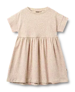 Emilie Jersey Kjole - Coral flowers - 104