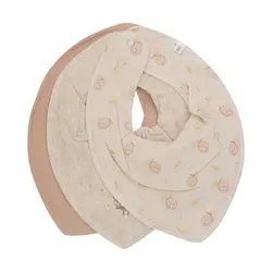 Bandana Bib Uni -AOP (3-pack) - 227 - ONESIZE