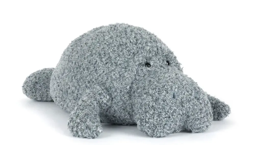 JellyCat Maffles Manatee Bamse billede
