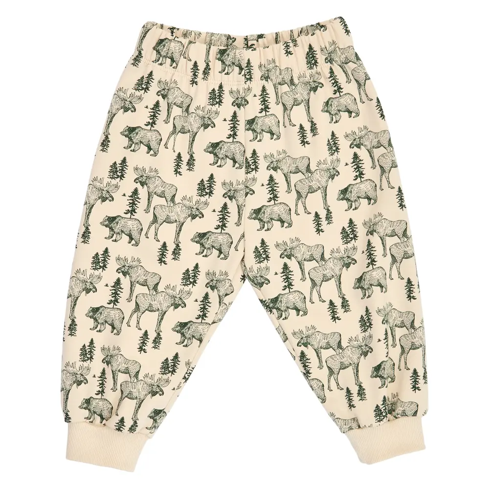 Müsli Forest Bukser - Oak/Forest Green - 56