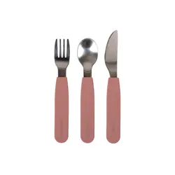 Filibabba Silikone Bestiksæt - Rose